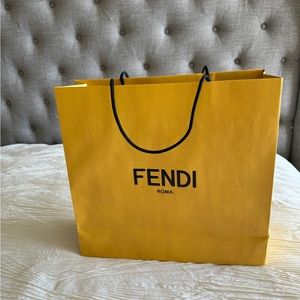 Fendi Shopping Gift Bag that you can use for decoration or social media content